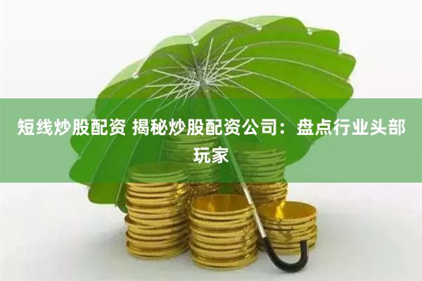 短线炒股配资 揭秘炒股配资公司：盘点行业头部玩家